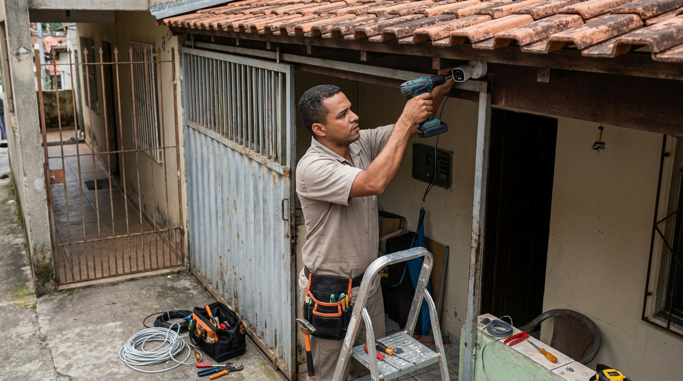 Instalação de Câmeras de Segurança perto de mim em Mogi das Cruzes‑SP
