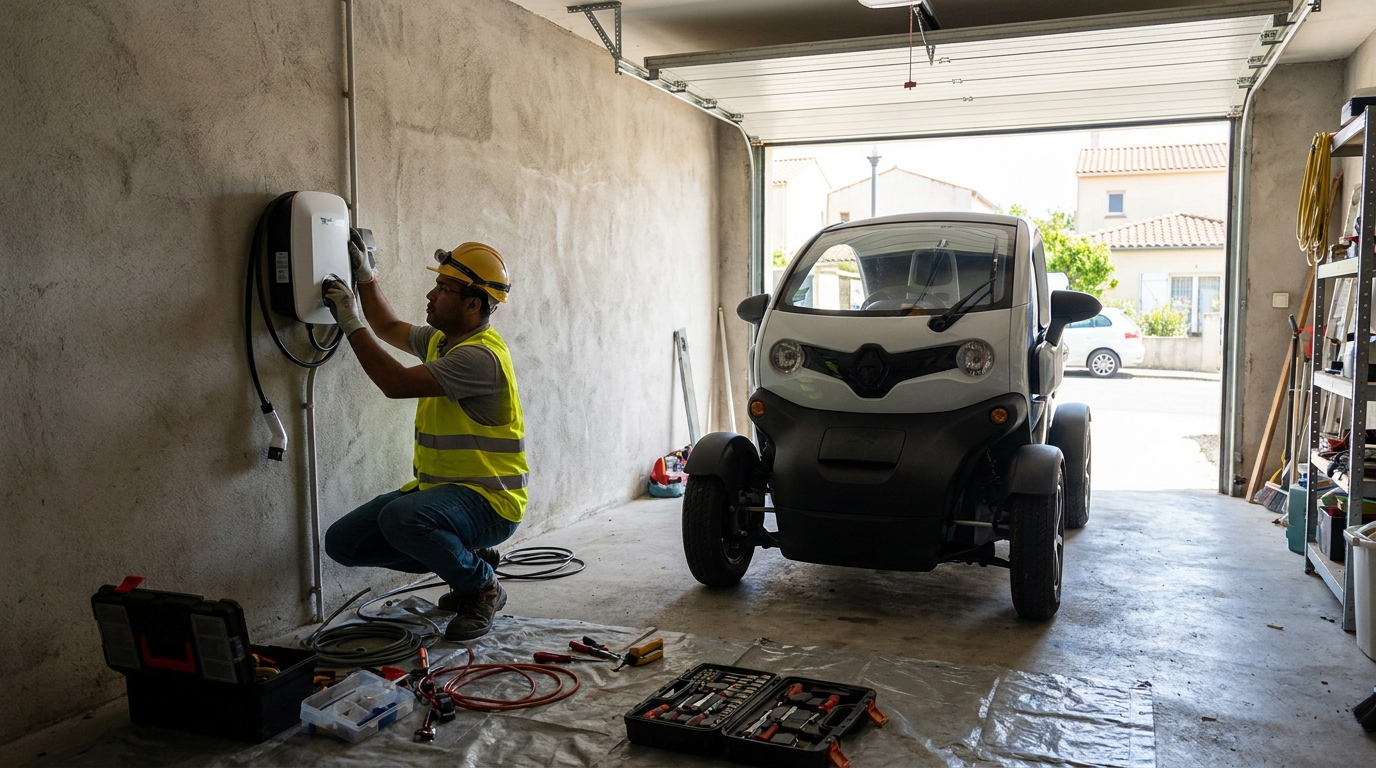 Instalacao de carregador de carro eletrico profissional em Mogi das Cruzes‑SP
