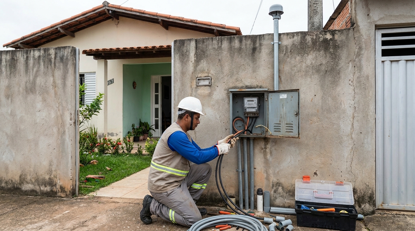Instalação de Padrão de Energia perto de mim em Mogi das Cruzes‑SP