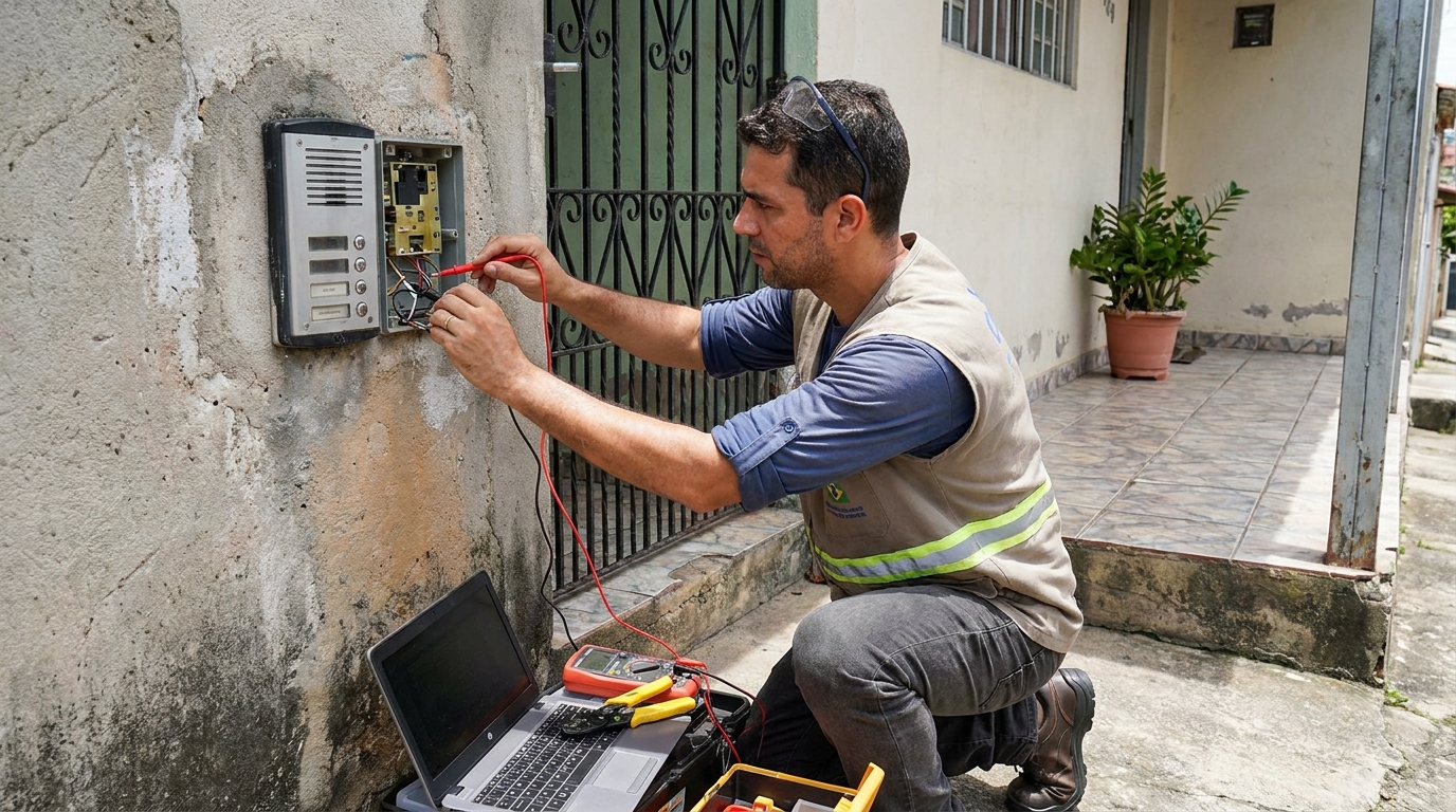 Reparo de interfone em Mogi das Cruzes‑SP
